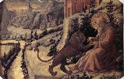 Fra Filippo Lippi, St Jerome and the Lion
